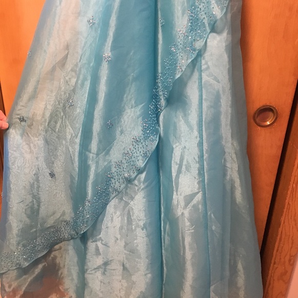 Open back studded gown - Picture 3 of 5